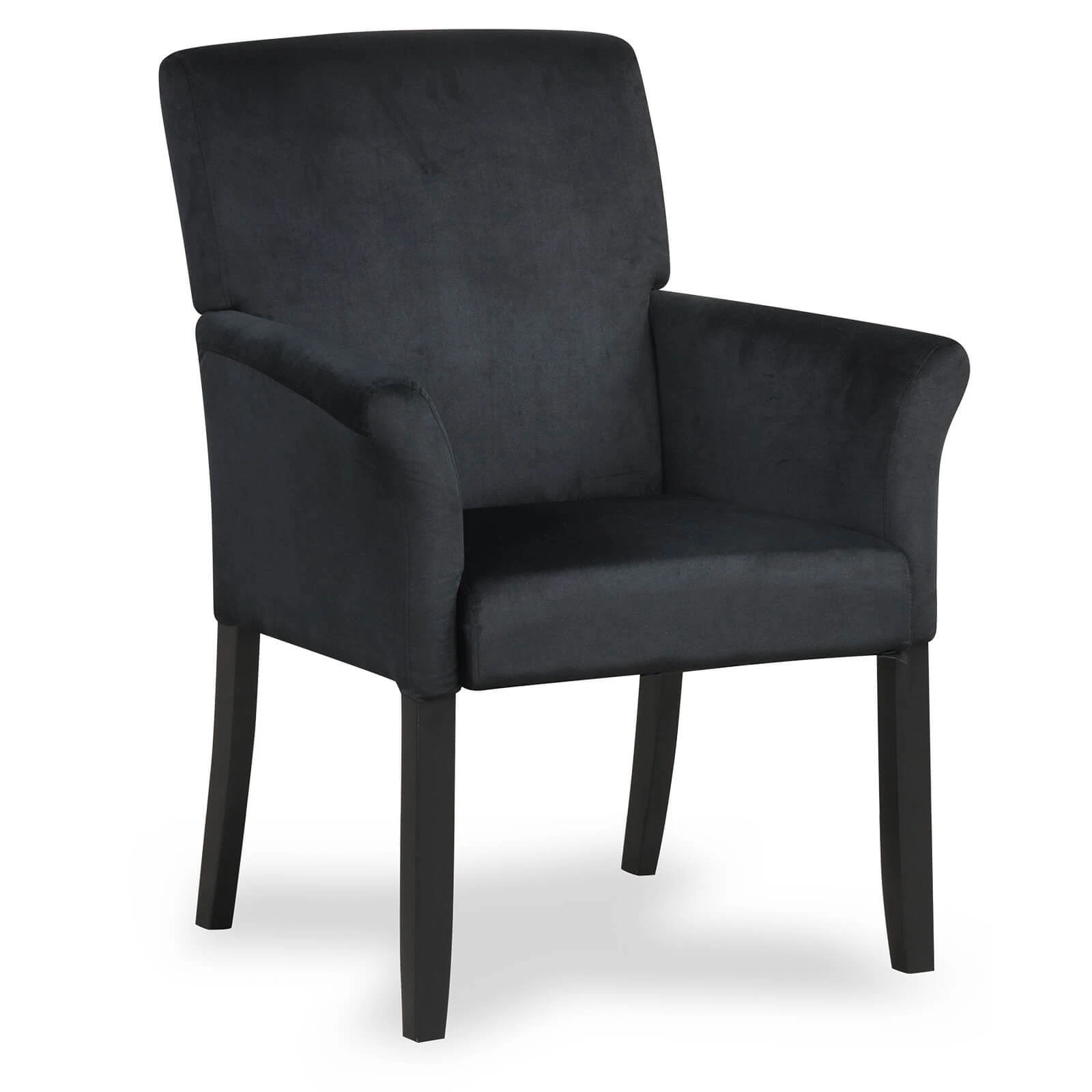 Waiting Room Chair w/ Padded Armrests & Solid Rubb